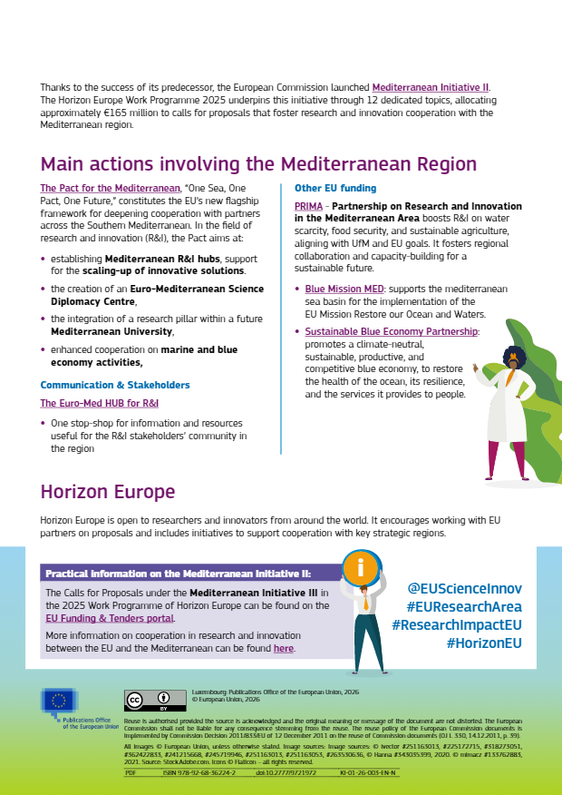 Horizon Europe Mediterranean Initiative III Webinars p2